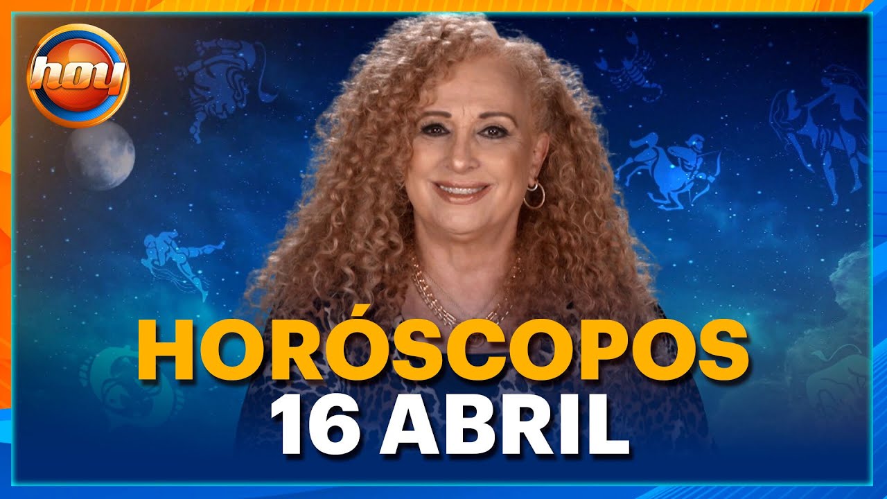 HORÓSCOPOS 16 de Abril 2025 | Mizada Mohamed | Programa Hoy