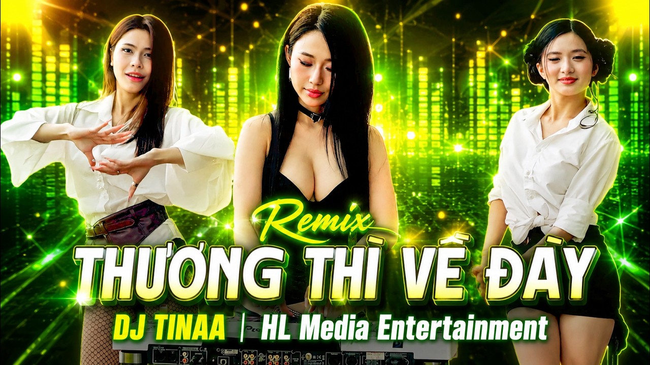Nữ DJ Tinaa xinh đẹp và Dàn Dance Nhảy Cực Sung | Bản Mix Phối Mới gây nghiện 🔥