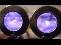 Plasma vortex in a magnetic field  magnetic games
