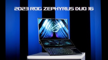 2023 ROG Zephyrus Duo 16 | Dual Screen, Zero Boundaries