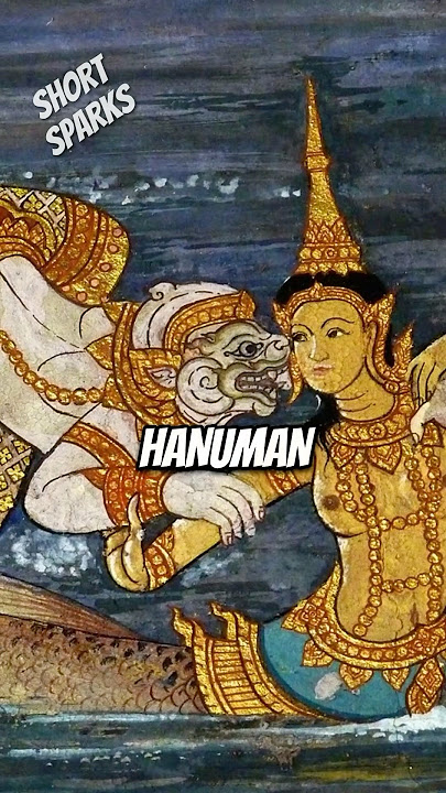 🤯 Hanuman in Thailand is different from our Hanuman! #hanuman #thailand #ramayan