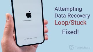 iPhone Stuck on Attempting Data Recovery? Here Is the Fix! (3 Ways)