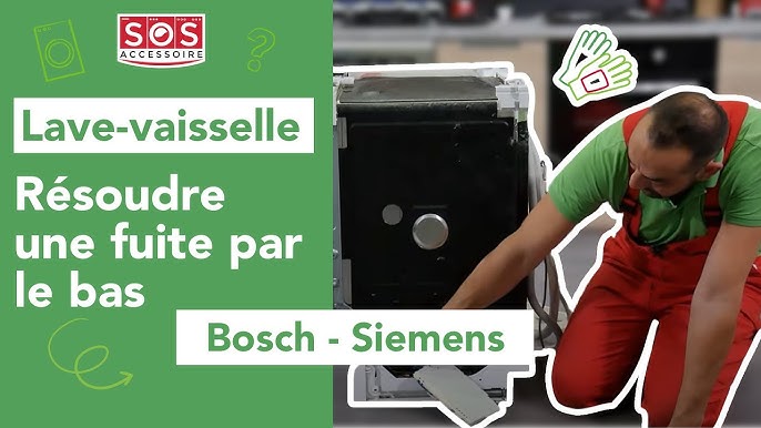 Comment changer le joint de bas de porte d'un lave-vaisselle Bosch Siemens  ? - L'atelier SOS Accessoire !