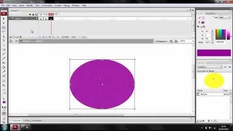 How To Create A Button In Adobe Flash CS3