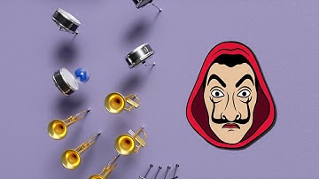 Bella ciao marble music#satisfying #song #relaxing