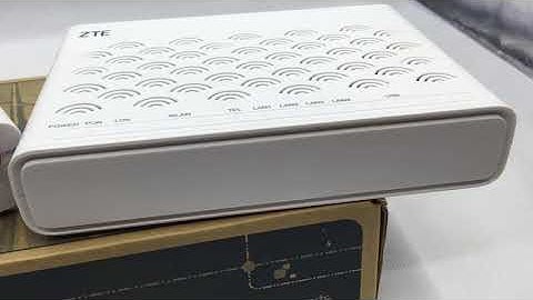 ZTE GPON ONU ZXHN 4GE+2POTS+WIFI+USB FTTH Full Gigabit