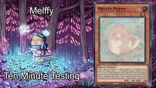 MELFFY - Ten Minute Testing 8/19/20