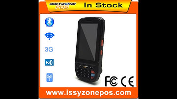 IPDA018 Handheld Android PDA Terminal Android 7.0 4G sim with 1D 2D Desktop charging