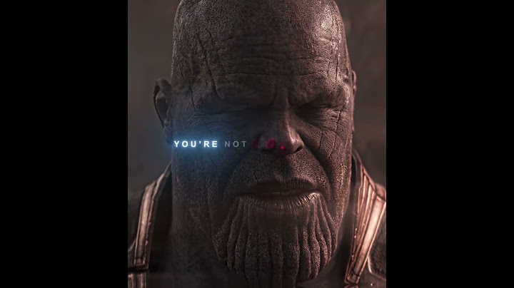 If you could make GOD Bleed - Iron Man "Avengers: Infinity War" Edit | Manasha (Over Slowed)