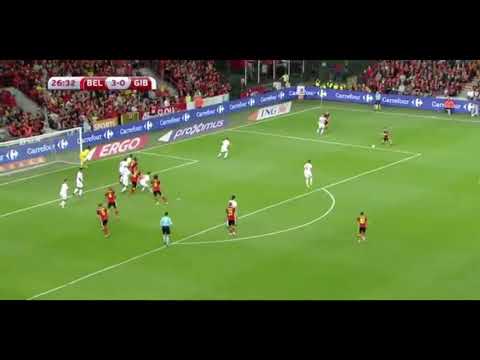 INSANE BICYCLE KICK GOAL AXEL WITSEL - Belgium vs Gibraltar 9-0