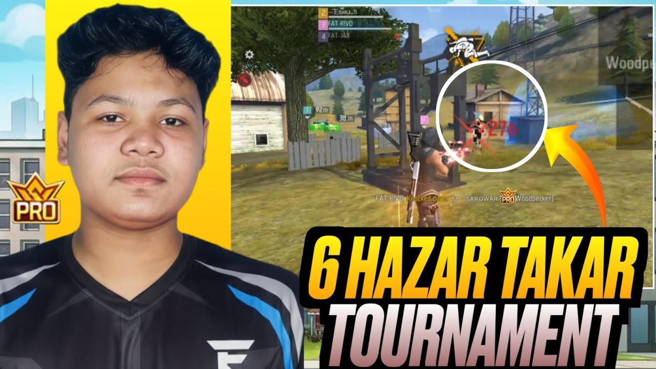 6 HAZAR TAKAR TOURNAMENT ! FAT-RIVO --TEAM||FAT FIGHTER | DEVICE:- SAMSUNG A05 S:-📲