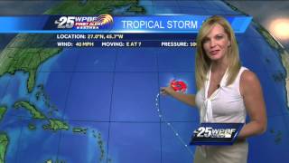 Tropical Storm Jerry expected to remain 'fish storm'