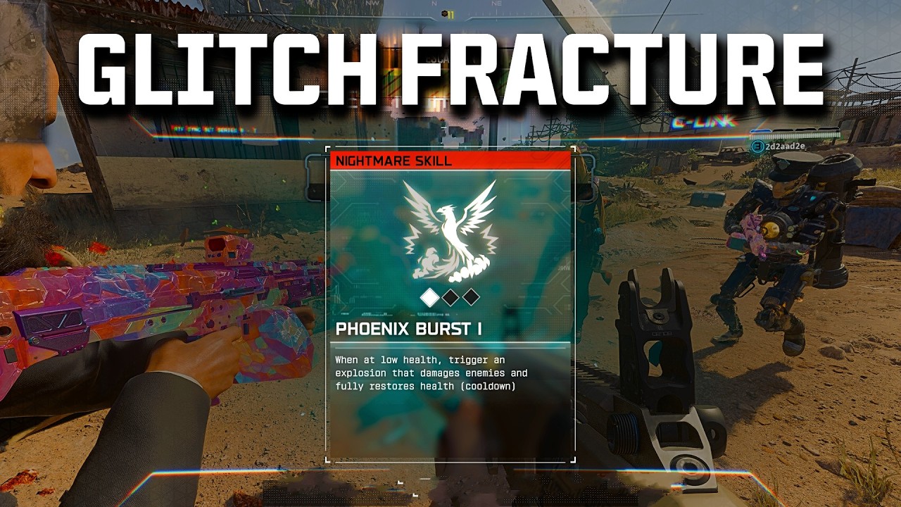 Glitch Fractures and Nightmare Skills in ENDGAME in Black Ops 7