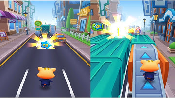 Cat Runner - gameplay walkthrough all levels! Part 1