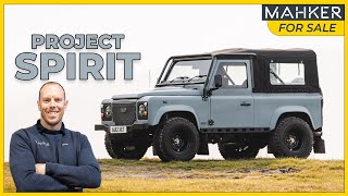 355HP Custom GM 5.3ltr V8 Land Rover Defender 90 soft top || MAHKER FOR SALE screenshot 5