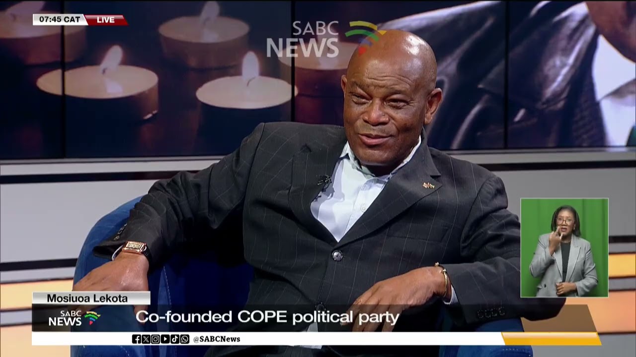 Mosiuoa Lekota | Honoured with Special Official Funeral Category 2