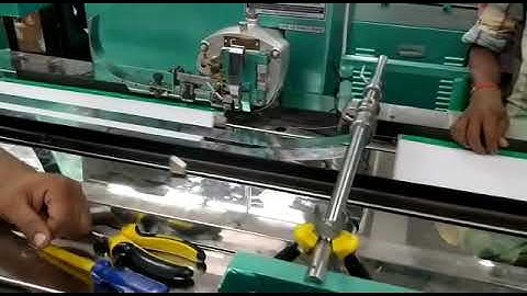 Automatic Wire Notepad Stitching Machine in Maharashtra . M 9501017102/ 9417443785