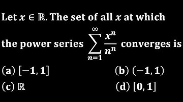 radius of convergence of power series sequence cucet 2021 real analysis entrance tifr nbhm cmi bhu