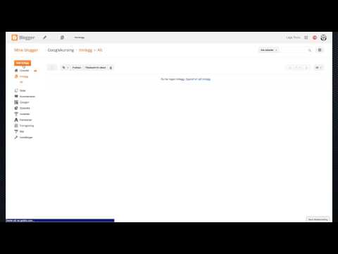 Video: Hvordan Lage En Blogg På Google