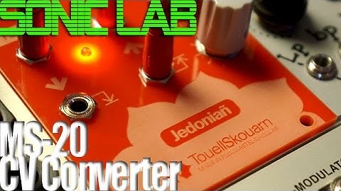 Review: Jedonian -Eurorack to Korg CV converter