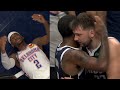 Kyrie irving calms down luka  goes clutch then sga made luka wanna fight