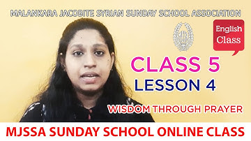 MJSSA Online Class | Class 5 | Lesson 4 | English | © MJSSA