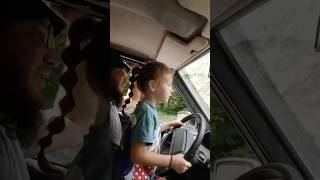 Дочка за рулем😎 #automobile #racing #nature #shorts #shortvideo #short #shortsfeed #shortsvideo