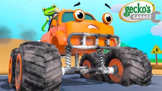 Misi Penyelamatan Truk Monster | Max si Truk Monster | Kartun Truk dan Bus | Garasi Gecko