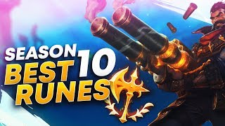BEST SEASON 10 GRAVES RUNES + BUILD (PRESEASON) | League of Legends