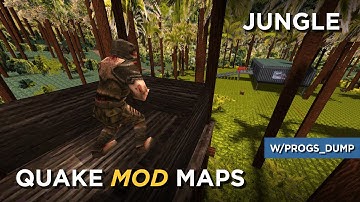 Quake Maps - Jungle (start map)