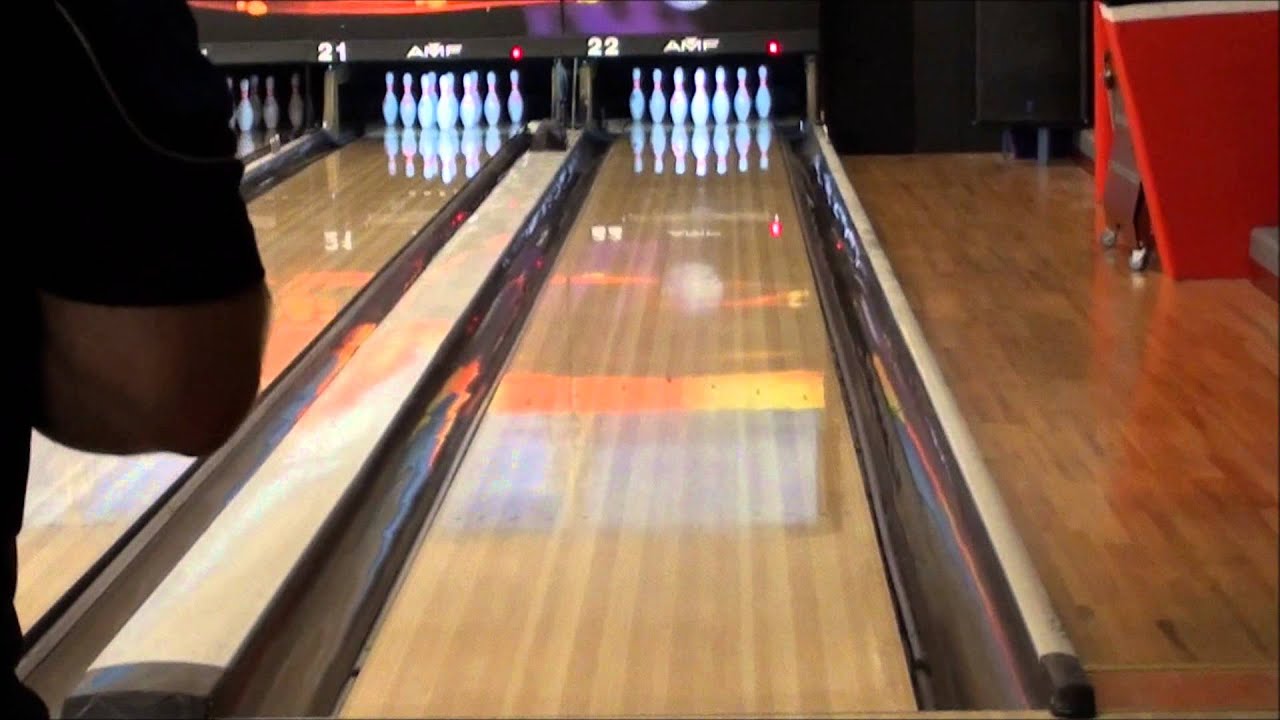 Brunswick Aura Bowling Ball Video Ball Review YouTube