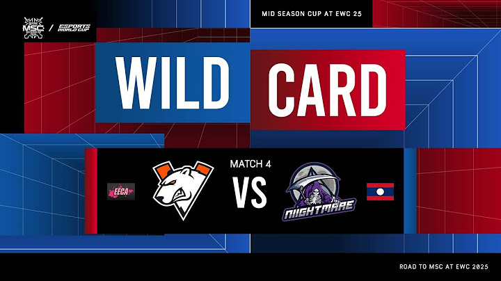 Virtus.pro vs Niightmare | DAY 1 | MSC 2025 Wild Card at EWC 25