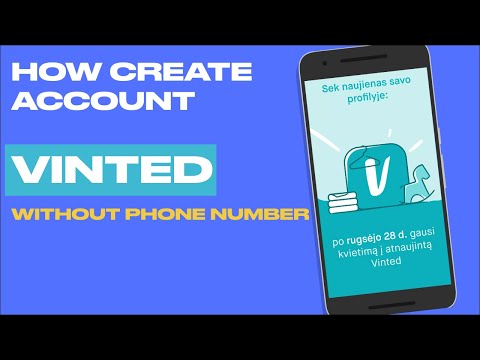 How to Create a Vinted account Without Phone Number | Vinted registration