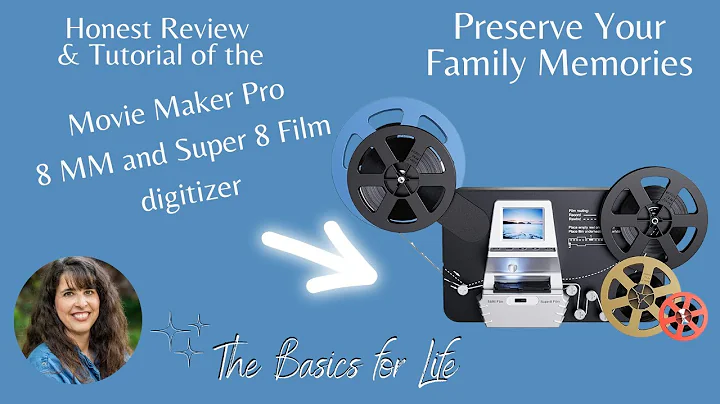 Movie Maker Pro Review and Tutorial | Digitize Super 8 or 8 MM Reel | Convert Reel to Digital