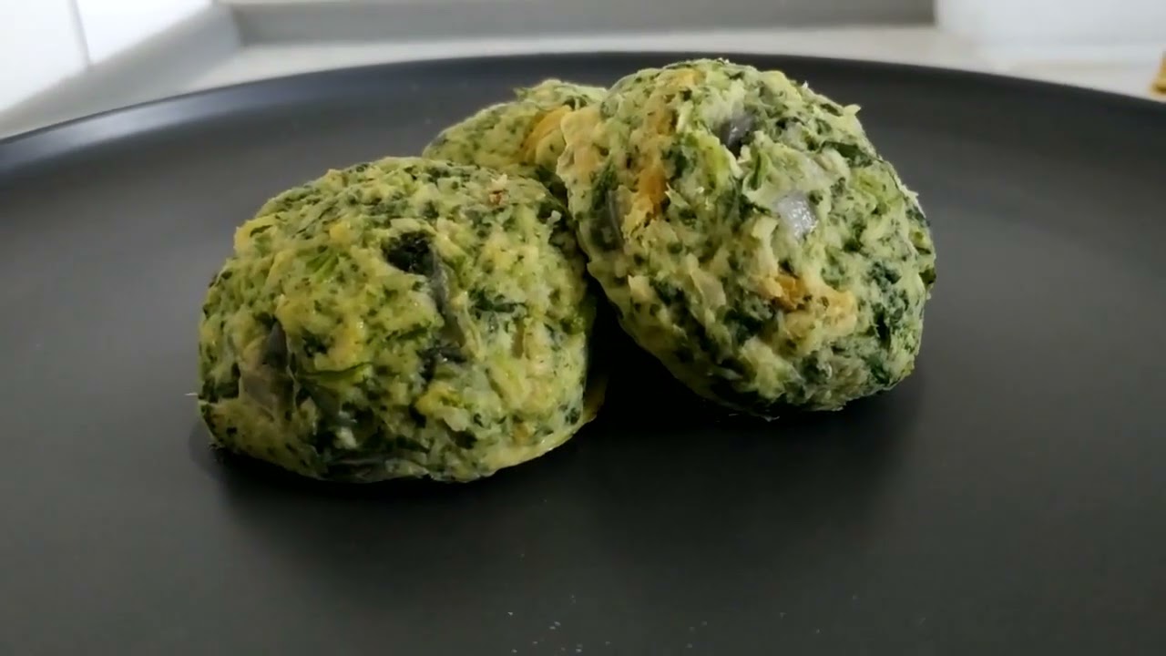 Polpettine di Merluzzo Spinaci e Caprino - YouTube