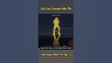 Anh Đen Xì Xì Tạo Phim Hoạt Hình Bằng 1.000 Hạt Trong Minecraft 🤣 #shorts