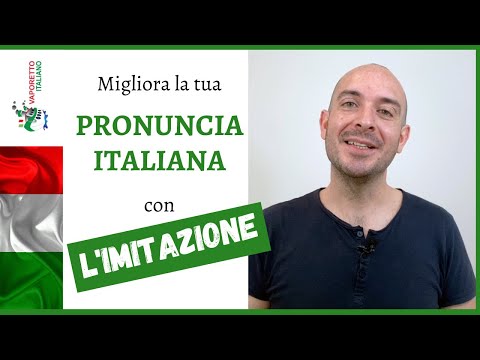 Migliora la tua pronuncia in italiano con l&rsquo;IMITAZIONE | Parla italiano con Francesco