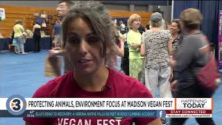 Madison Vegan Fest celebrates veganism with food, cooking demonstrations, animal rights vendors