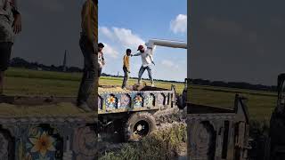 Kubota King Pro versus Sonalika Swaraj tractor#news #comedy #vairalvideo