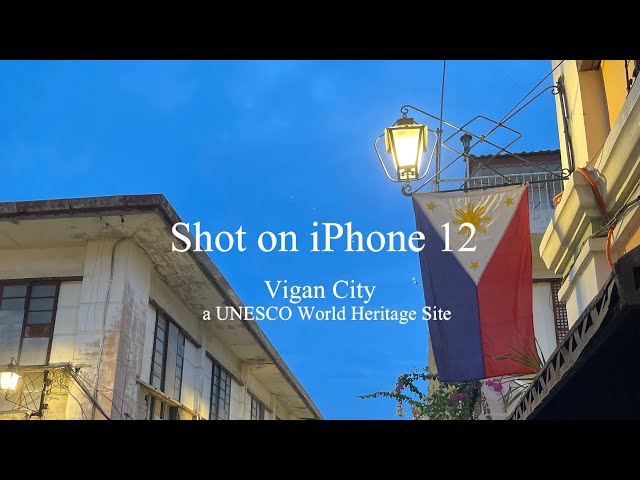 Vigan’s Calle Crisologo shot on iPhone 12 : A Cinematic Video class=