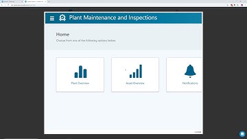 Mendix Plant Maintenance Demo Video