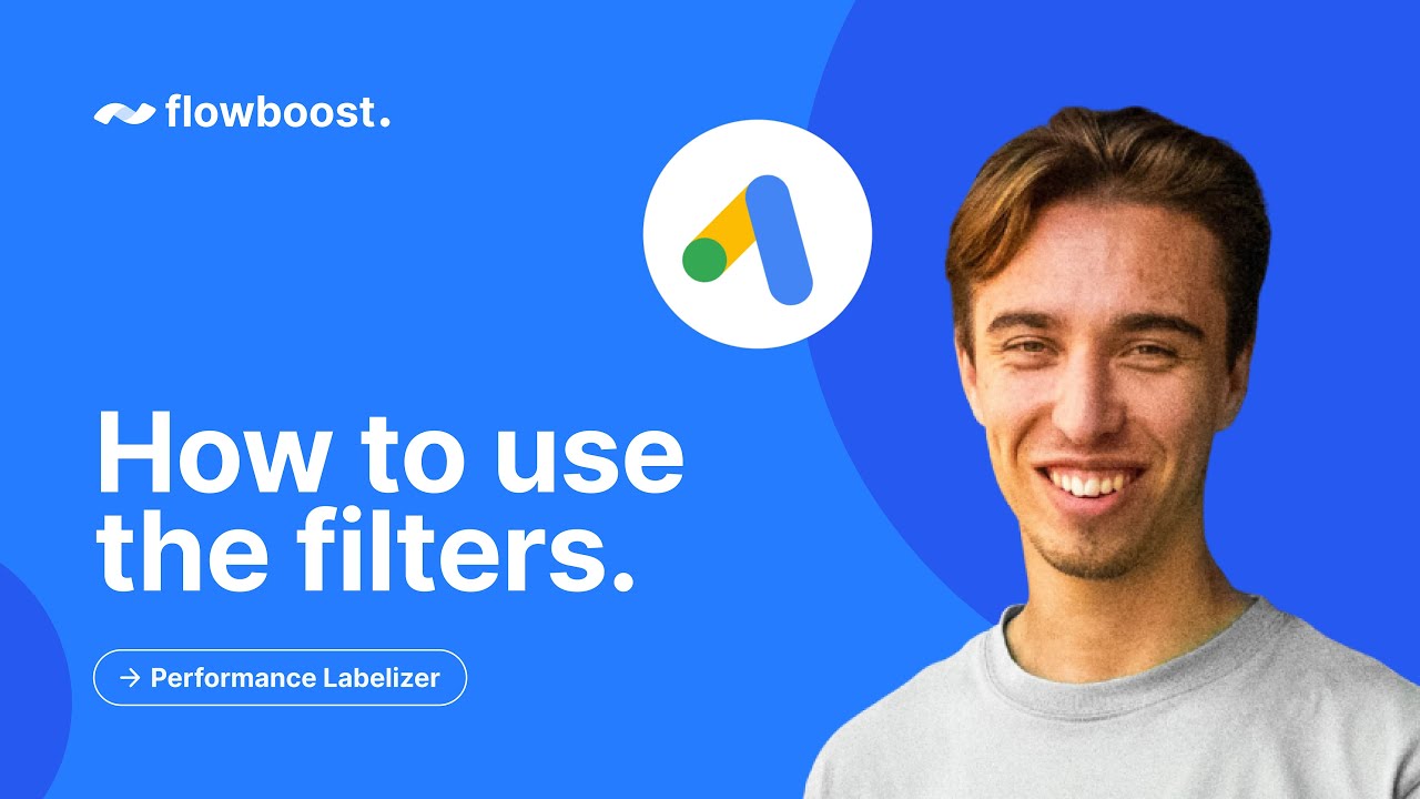How To Use The Filters - Flowboost Performance Labelizer