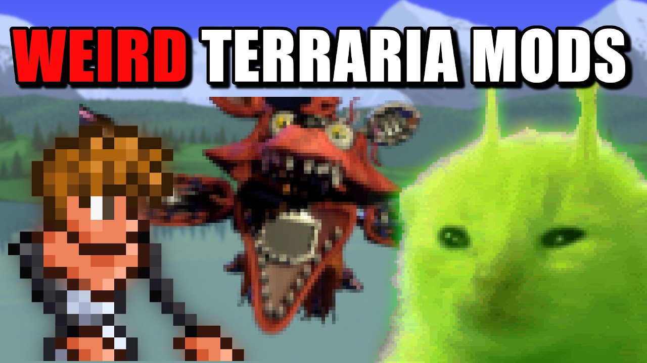 Playing WEIRD Terraria Mods