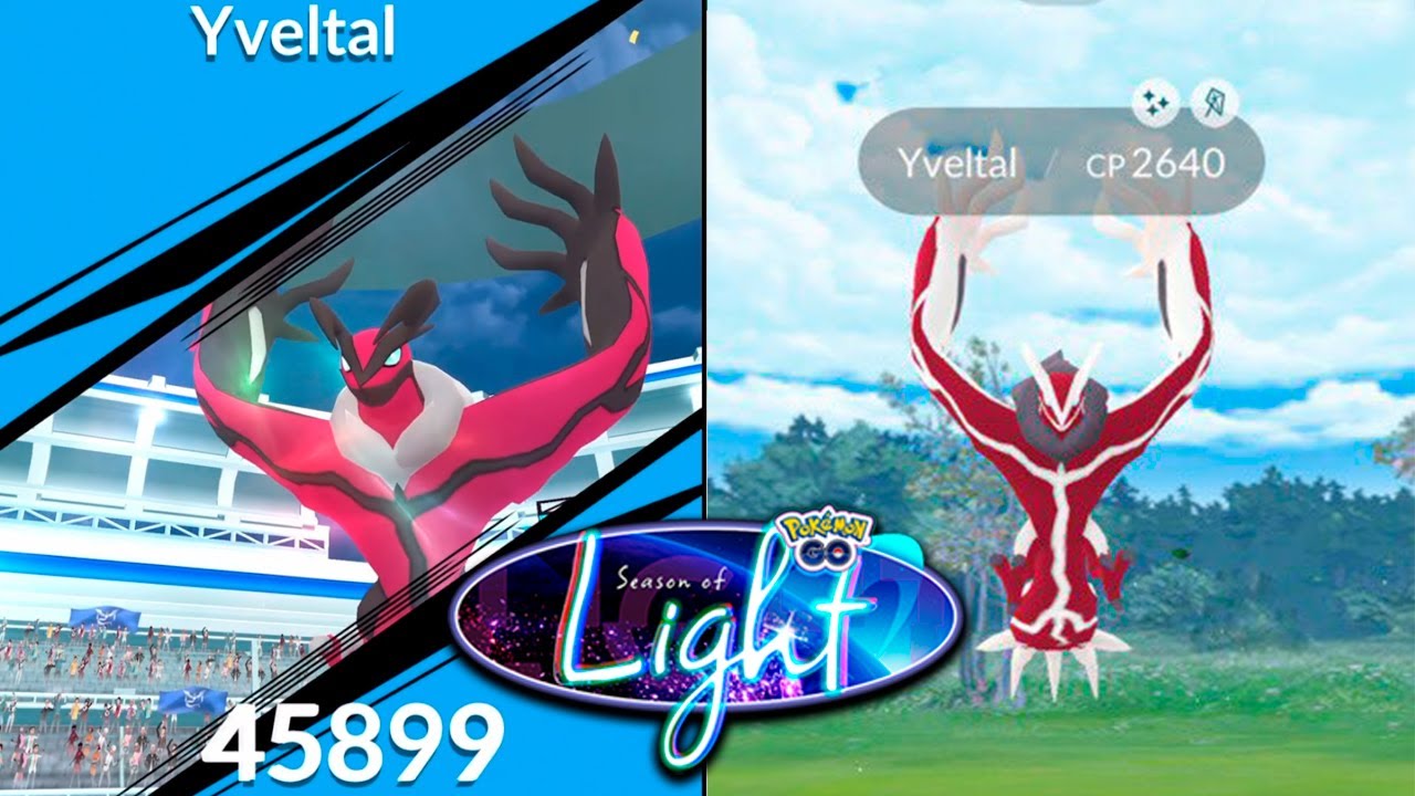 ◓ Pokémon GO: Yveltal disponível em Reides com estreia de Shiny