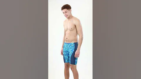 Sporti Tribal Graffiti Splice Jammer Swimsuit (22-40) | SwimOutlet.com