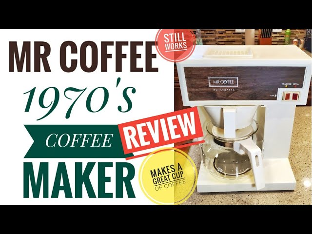Vtg 70s Mr Coffee Non-electric Manual Drip Coffee Maker Brown/Tan RARE EUC