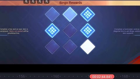 PHASE 2 KOF BINGO MLBB 2023 DRAW PATTERN | KOF SKIN