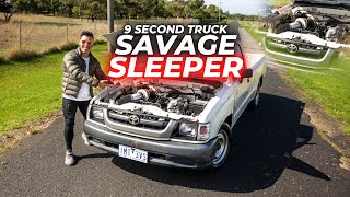 600HP 1JZ SWAPPED BIG TURBO TOYOTA HILUX: THE SAVAGE SLEEPER TRUCK