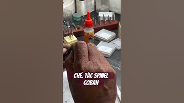 Chế tác viên spinel cô ban hàng xuất khẩu quá đẹp