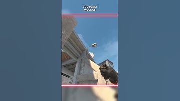 CS2 OVERPASS | SMOKE A SITE FROM BANANA IN ONE SPOT!  #counterstrike  #cs2